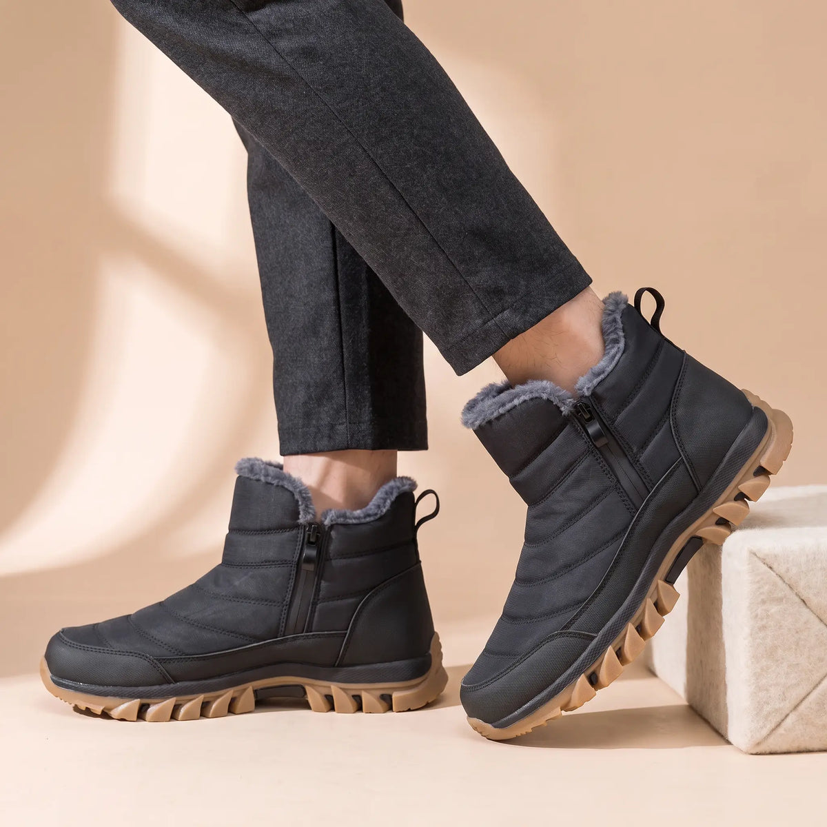 Hawick Quilted Zip Boots
