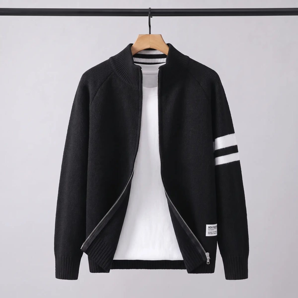 Oakham Raglan Zip Cardigan
