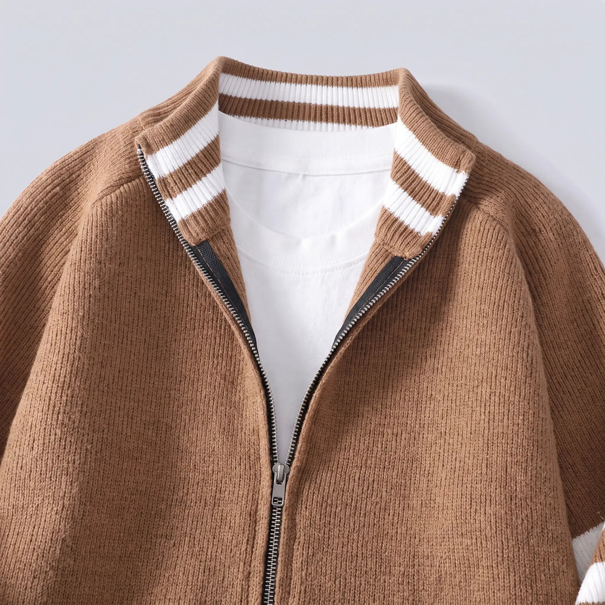 Oakham Raglan Zip Cardigan