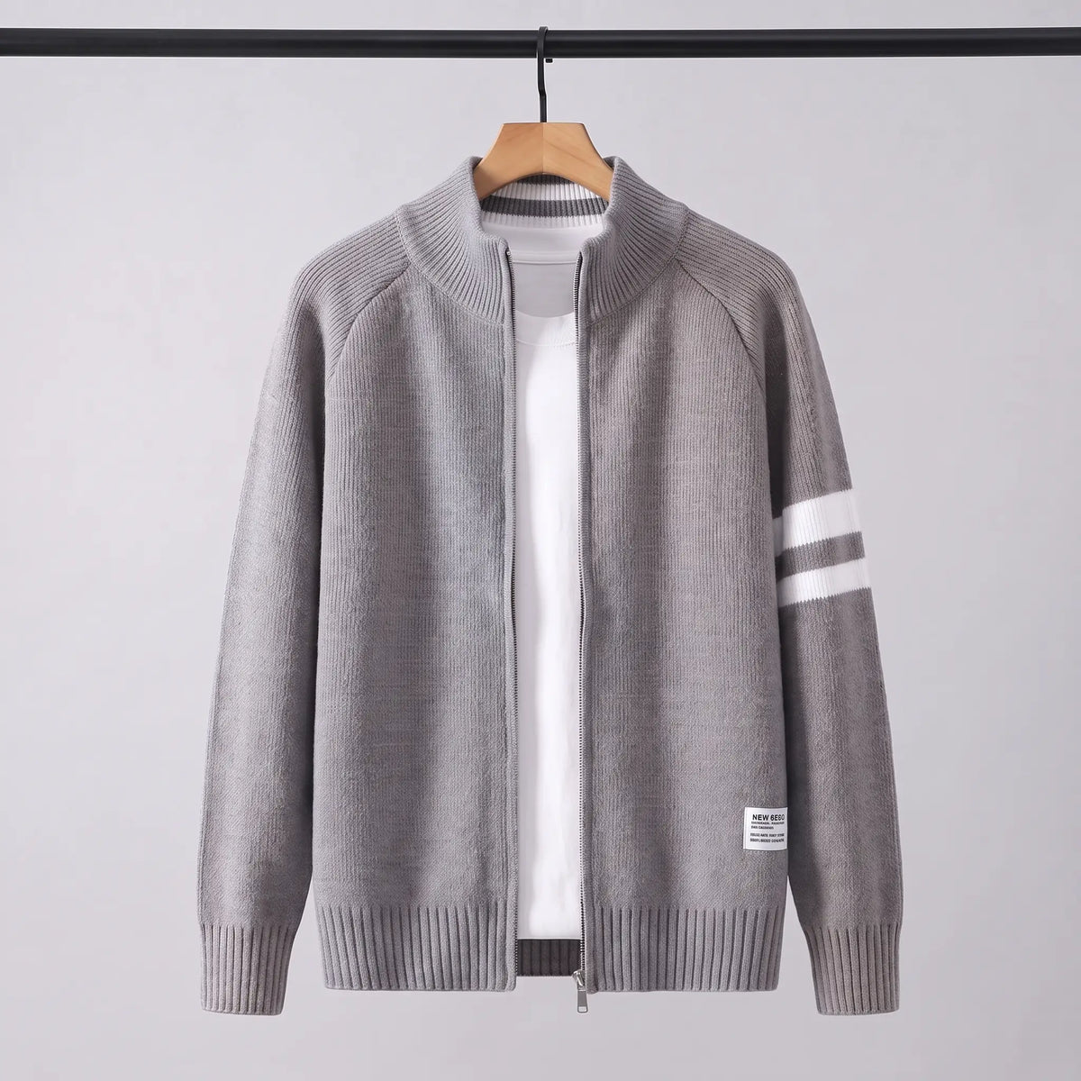 Oakham Raglan Zip Cardigan