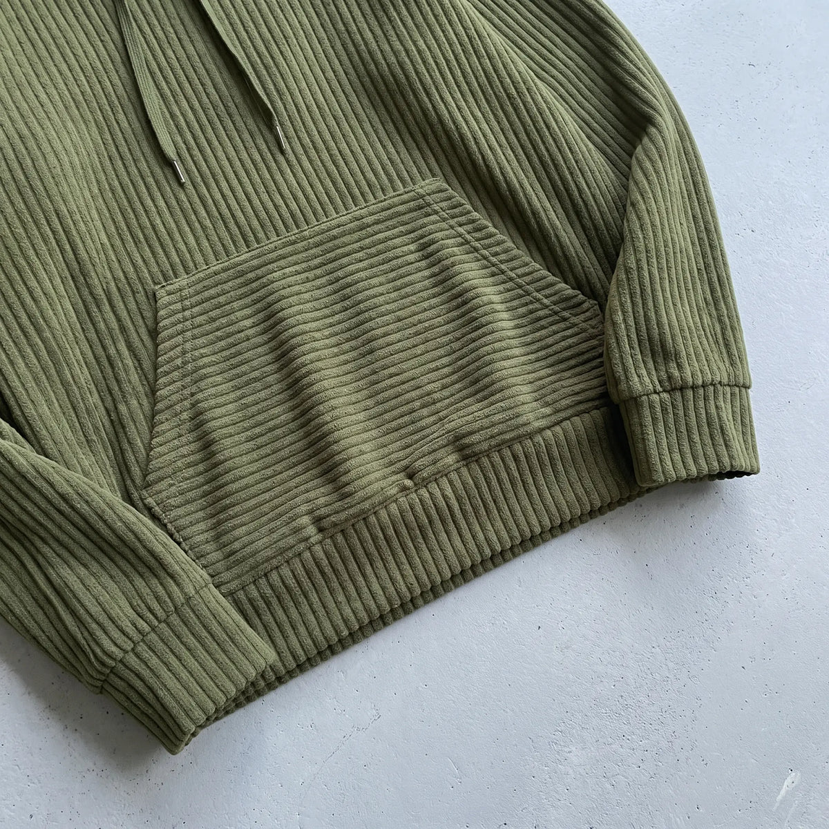 Arundel Ribbed Knit Hoodie