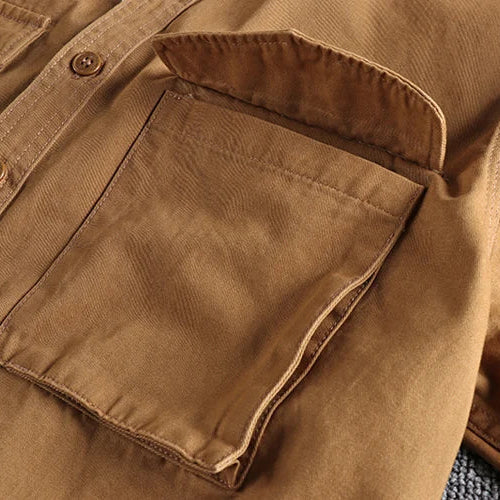 Marlton Cotton Twill Utility Shirt