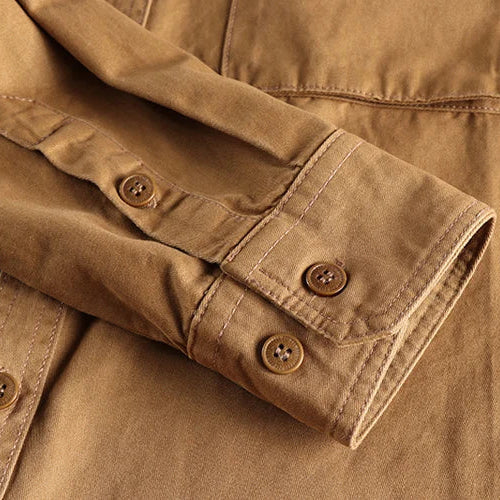 Marlton Cotton Twill Utility Shirt