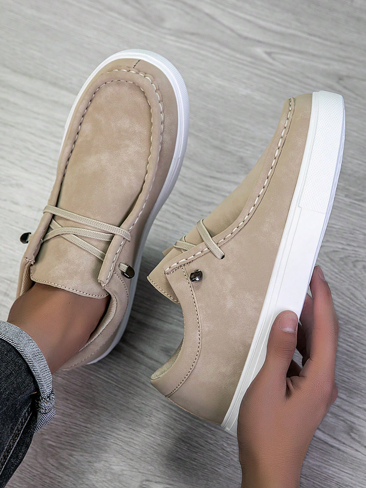 Urban Drift Suede-Look Loafers