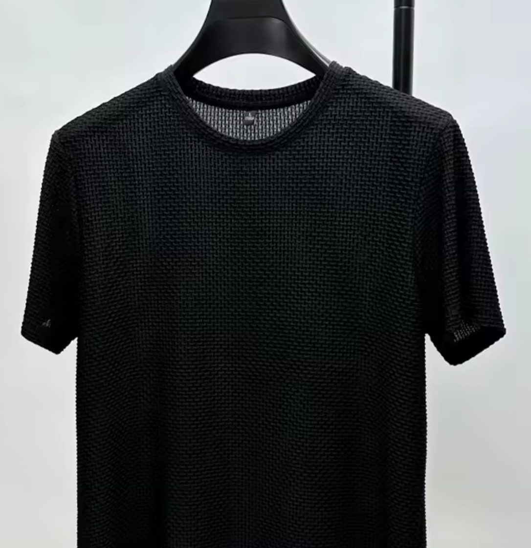 Costa Ribbed Fitted T-Shirt