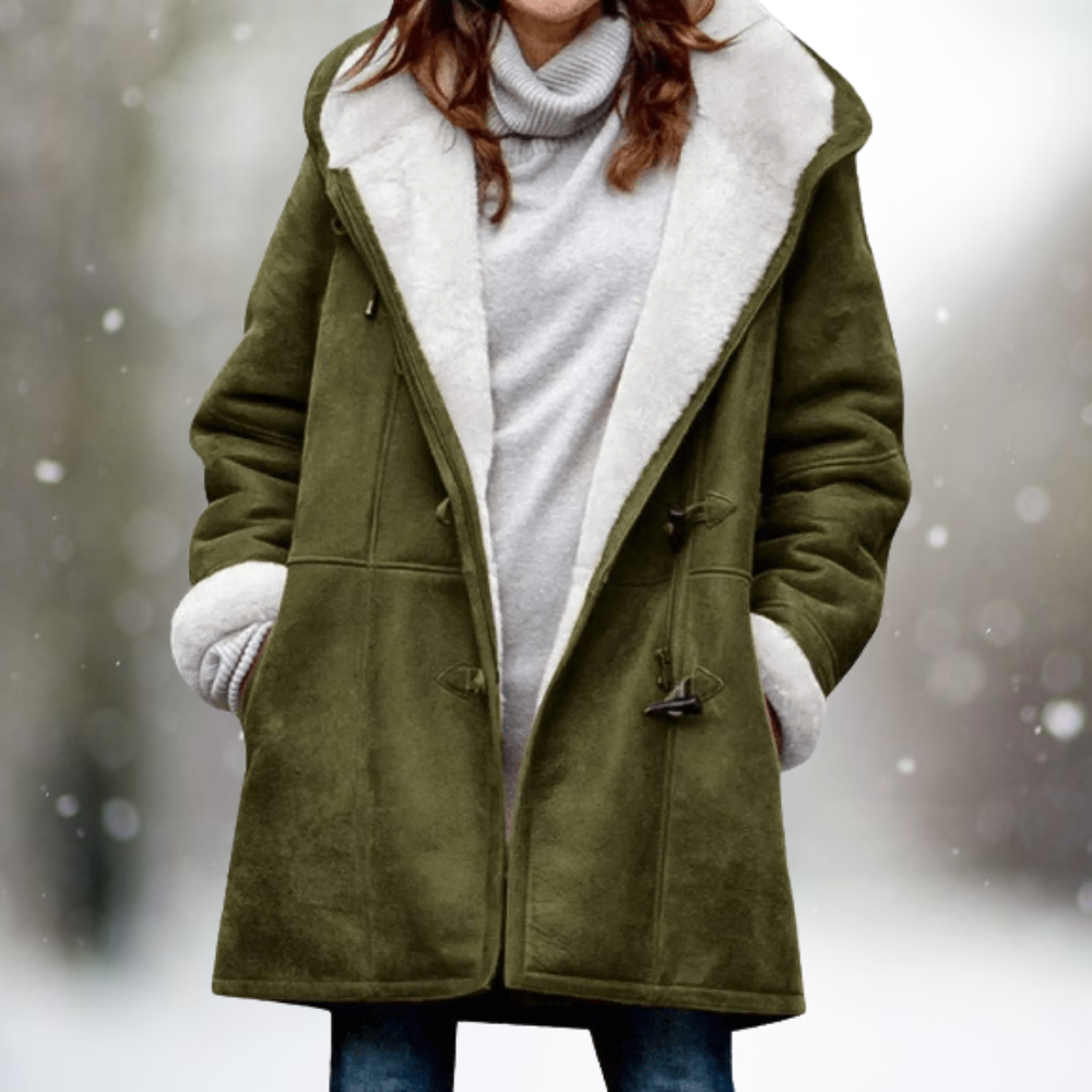 Blythe Fleece-Lined Hooded Jacket