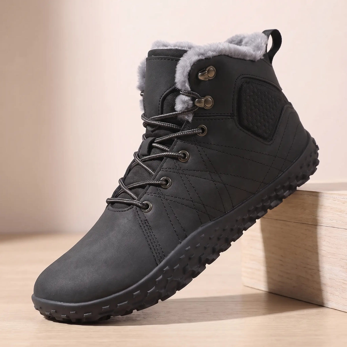Wicklow Fleece-Lined Lace-Up Boots