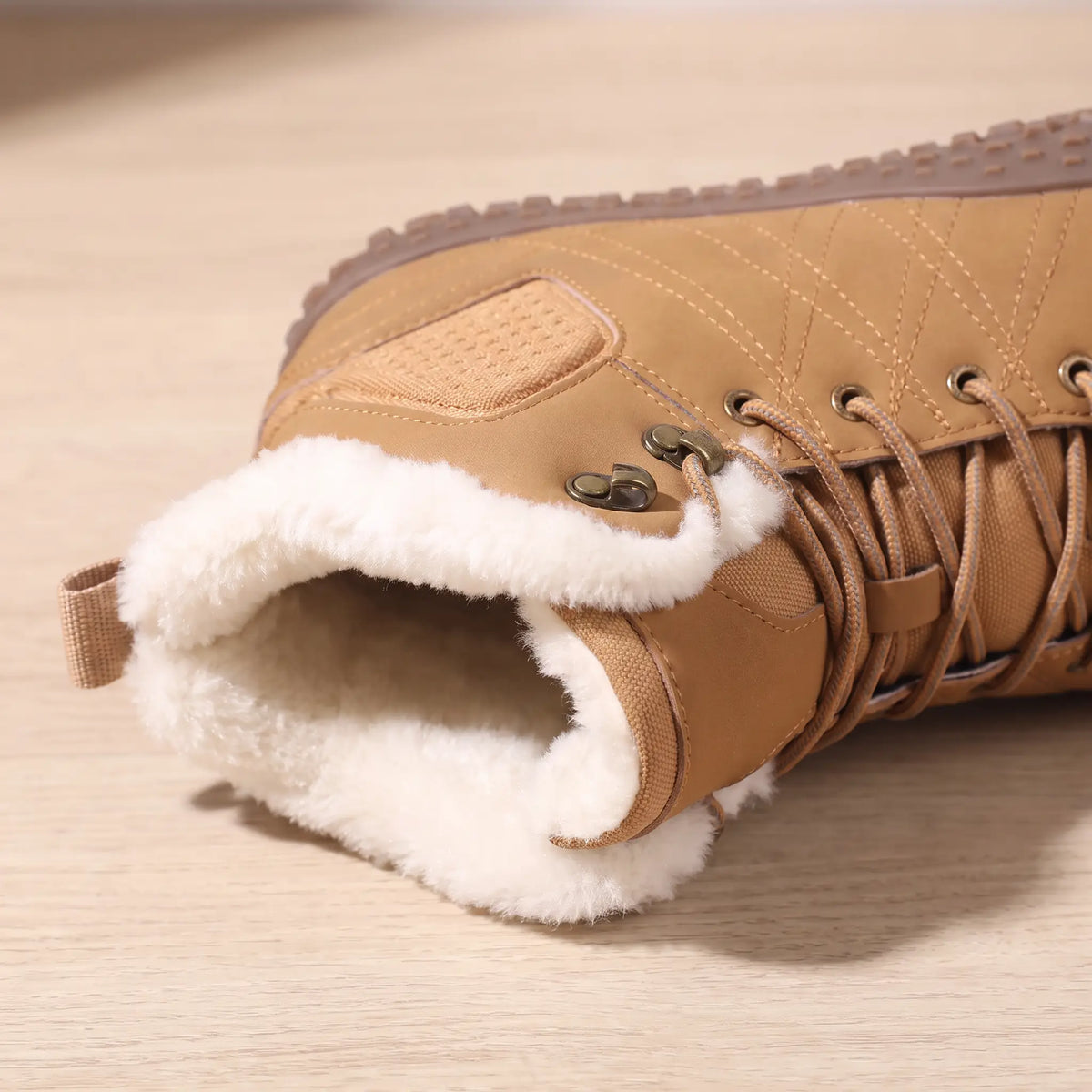 Wicklow Fleece-Lined Lace-Up Boots