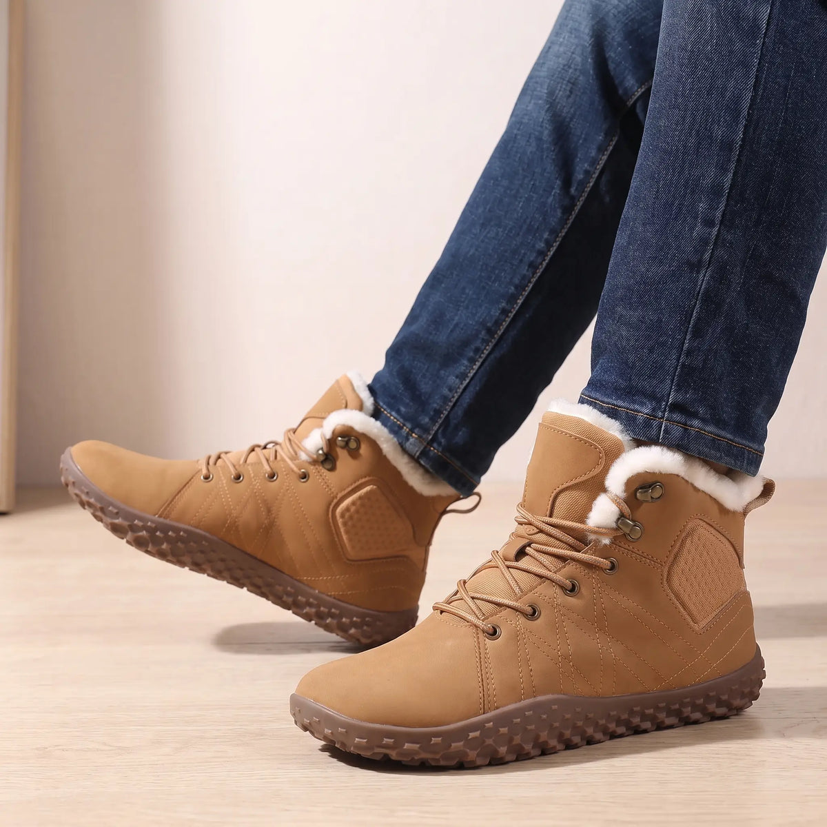 Wicklow Fleece-Lined Lace-Up Boots
