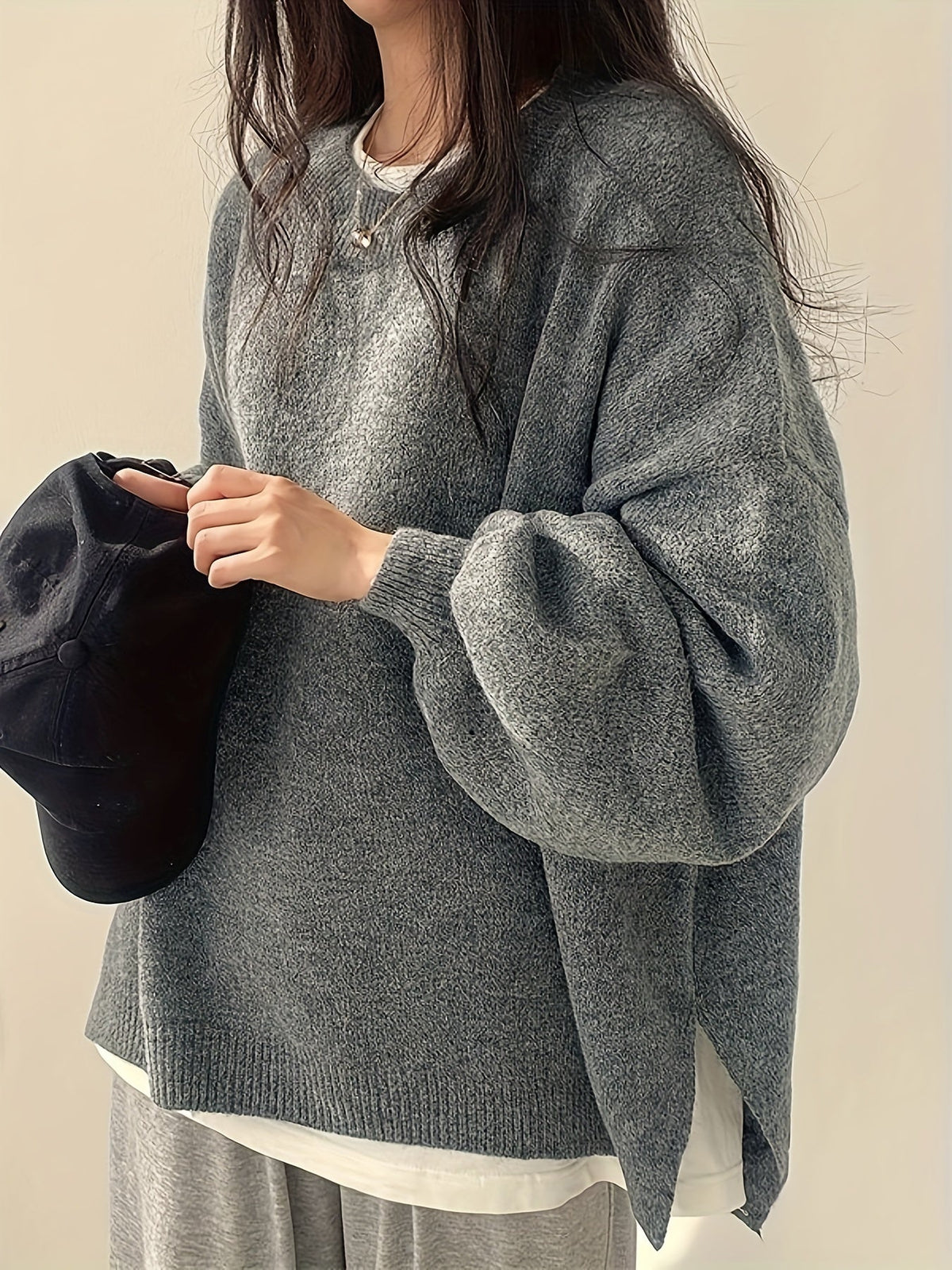 Hester Relaxed Crew-Neck Jumper