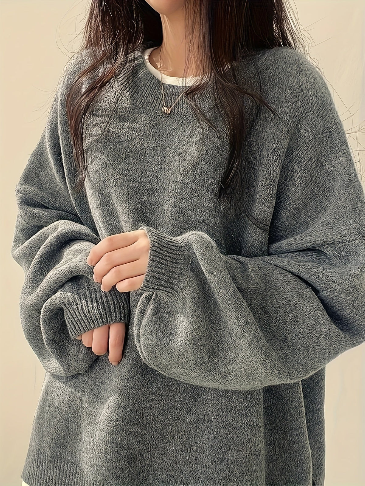 Hester Relaxed Crew-Neck Jumper