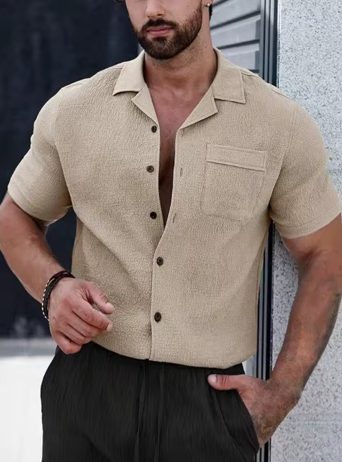 Riviera Pleated Shirt