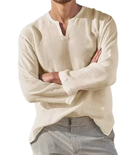 Serene Coast V-Neck Shirt