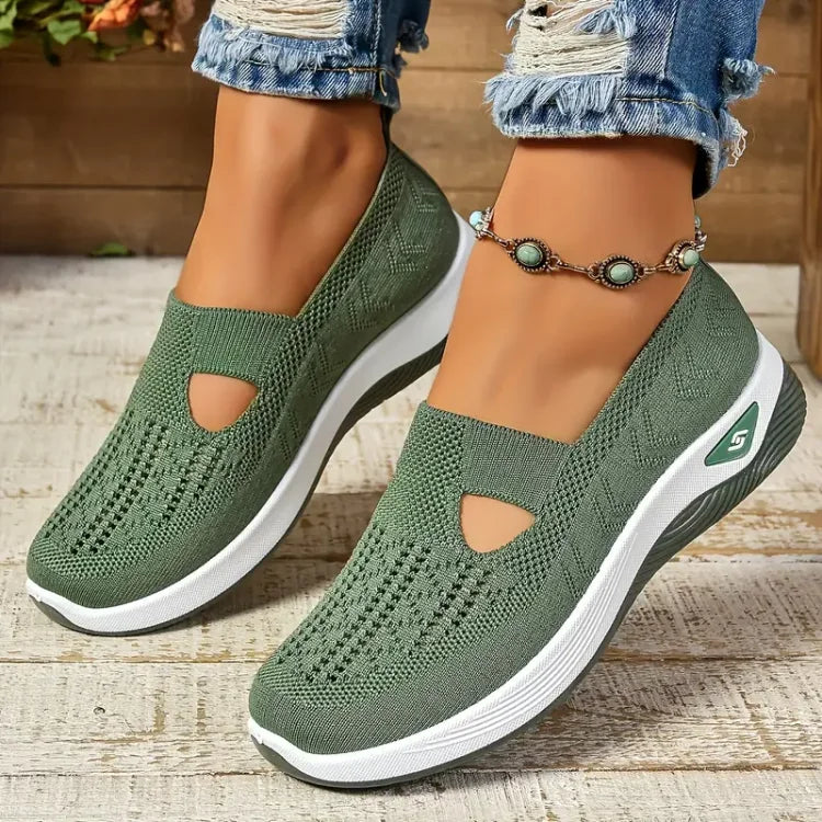 Nova Comfort Mesh Slip-On Trainers
