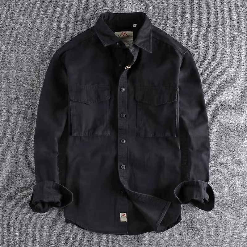 Marlton Cotton Twill Utility Shirt