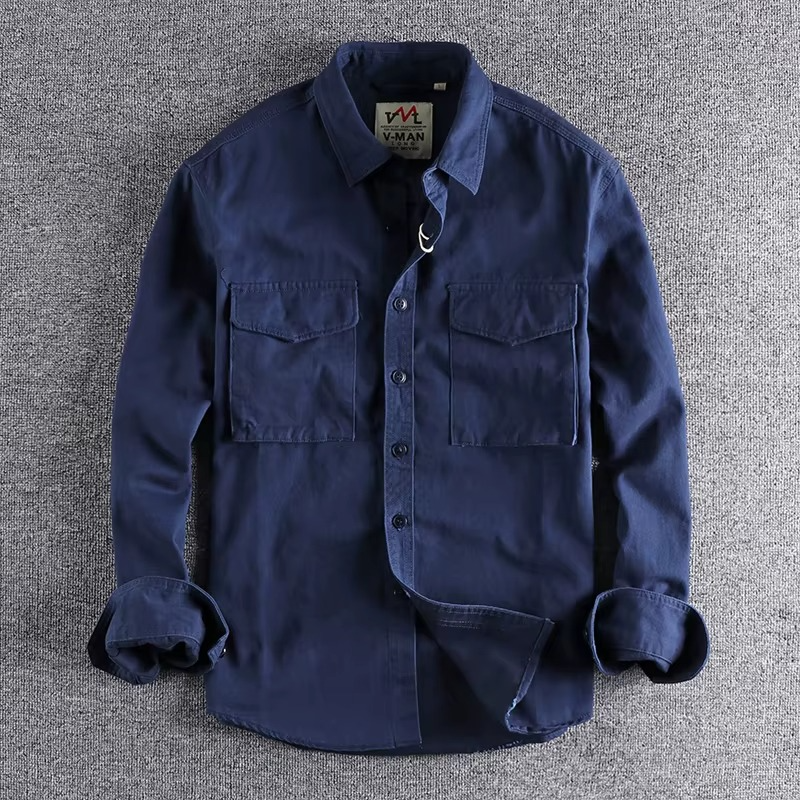 Marlton Cotton Twill Utility Shirt