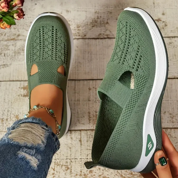 Nova Comfort Mesh Slip-On Trainers