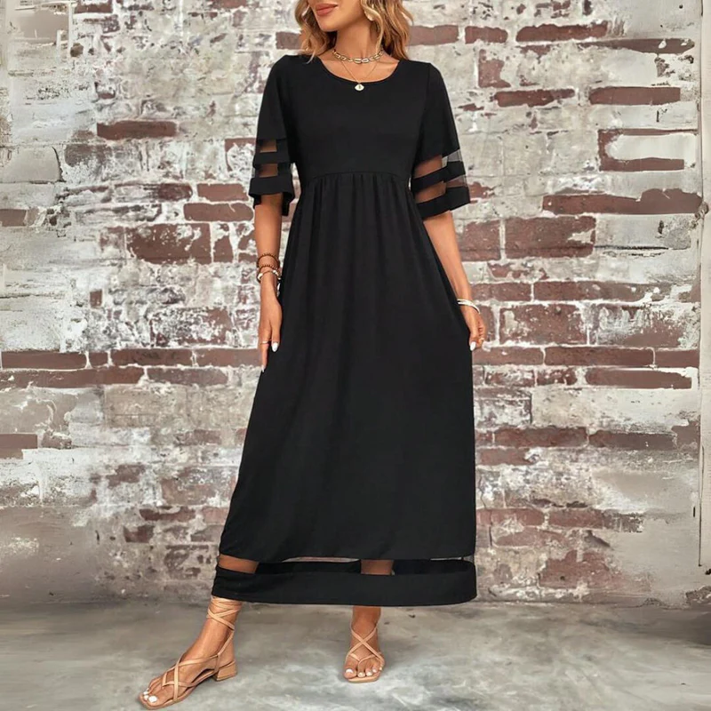 Serene Aura Midi Dress