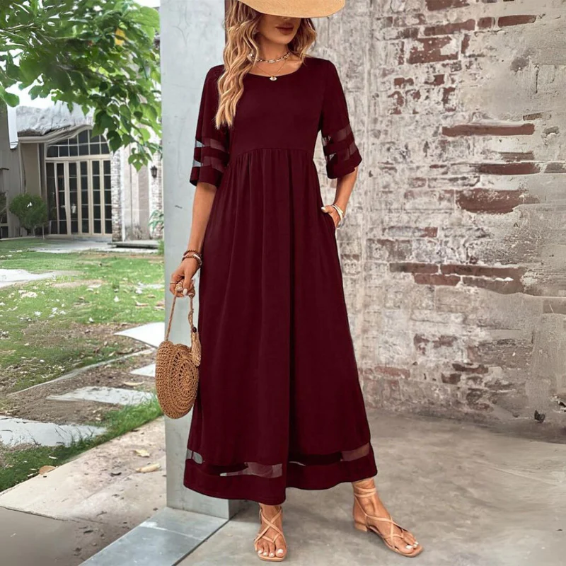 Serene Aura Midi Dress
