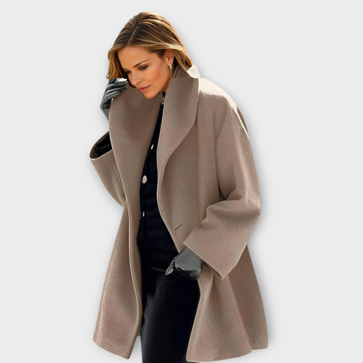 Philippa Shawl-Collar Coat