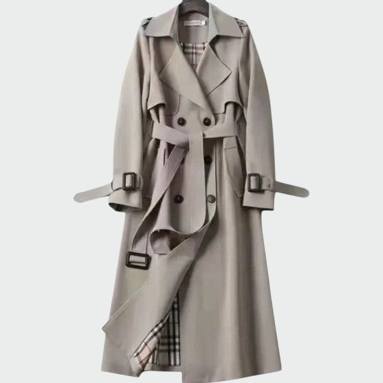 Edith Belted Longline Trench Coat
