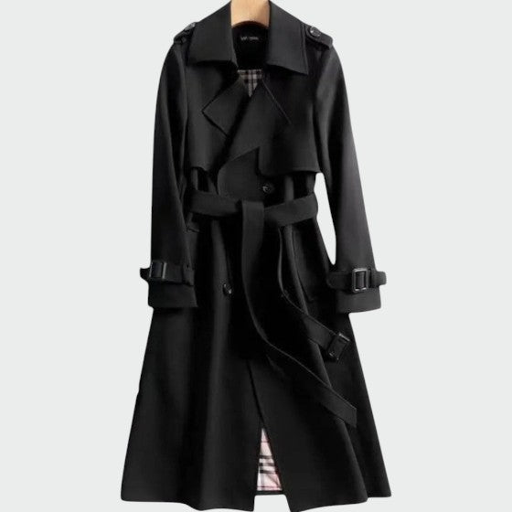 Edith Belted Longline Trench Coat