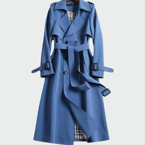 Edith Belted Longline Trench Coat