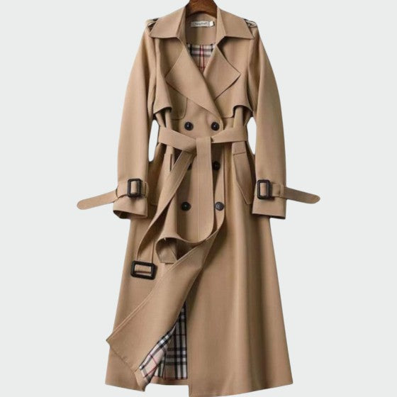 Edith Belted Longline Trench Coat