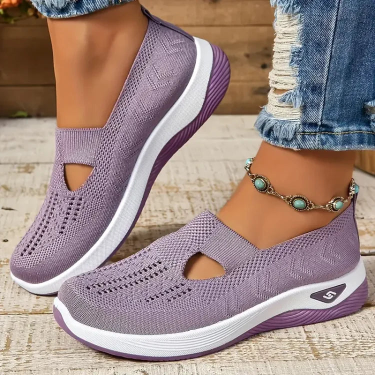 Nova Comfort Mesh Slip-On Trainers