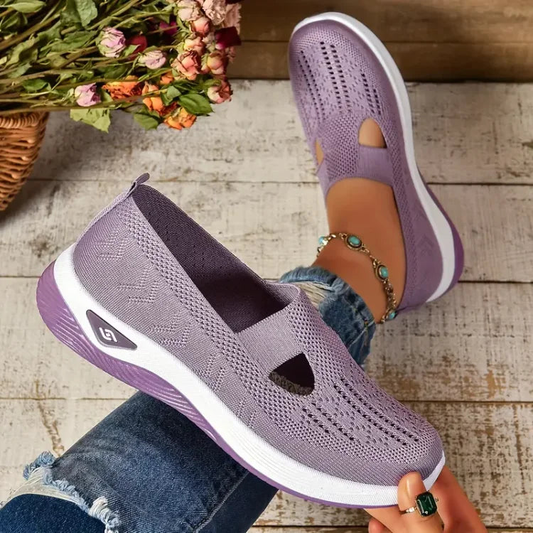 Nova Comfort Mesh Slip-On Trainers