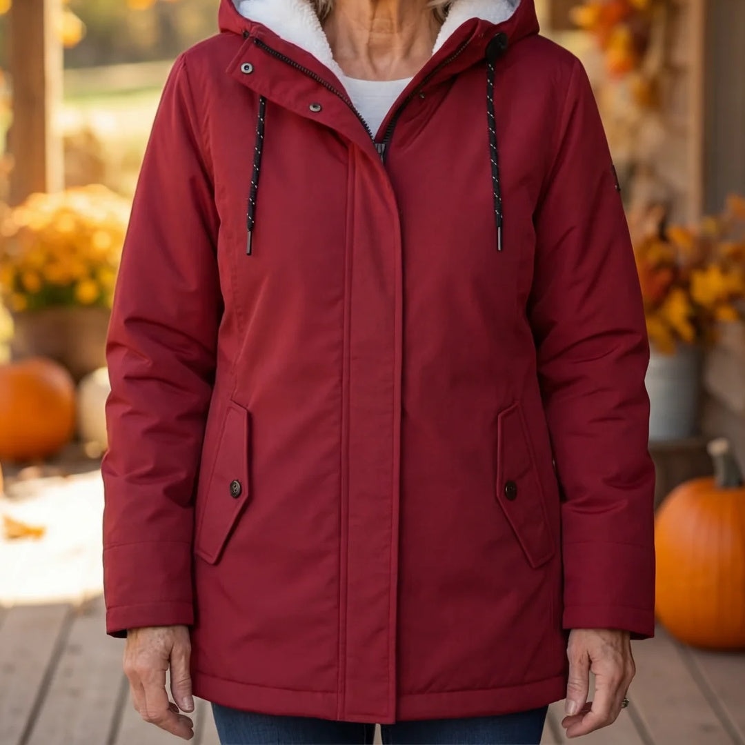 Frances Fleece-Lined Hooded Parka