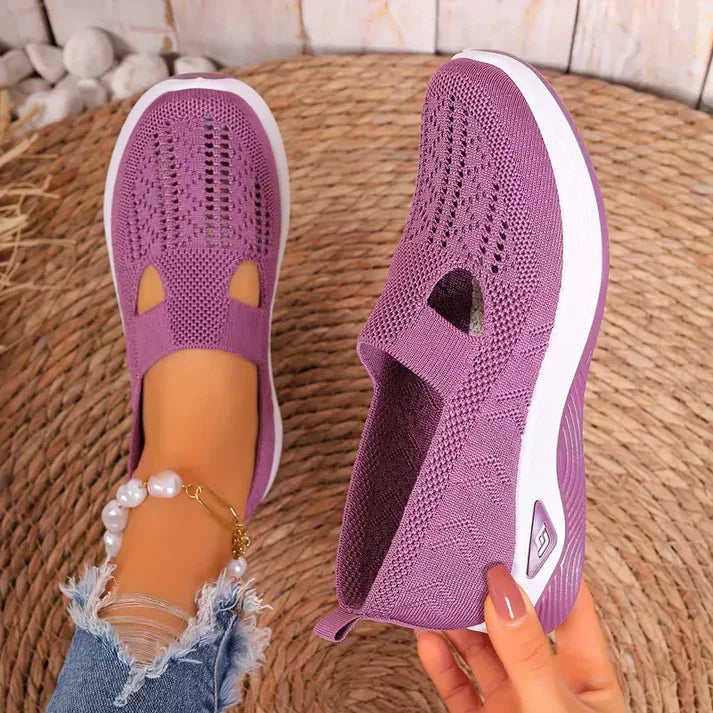 Nova Comfort Mesh Slip-On Trainers
